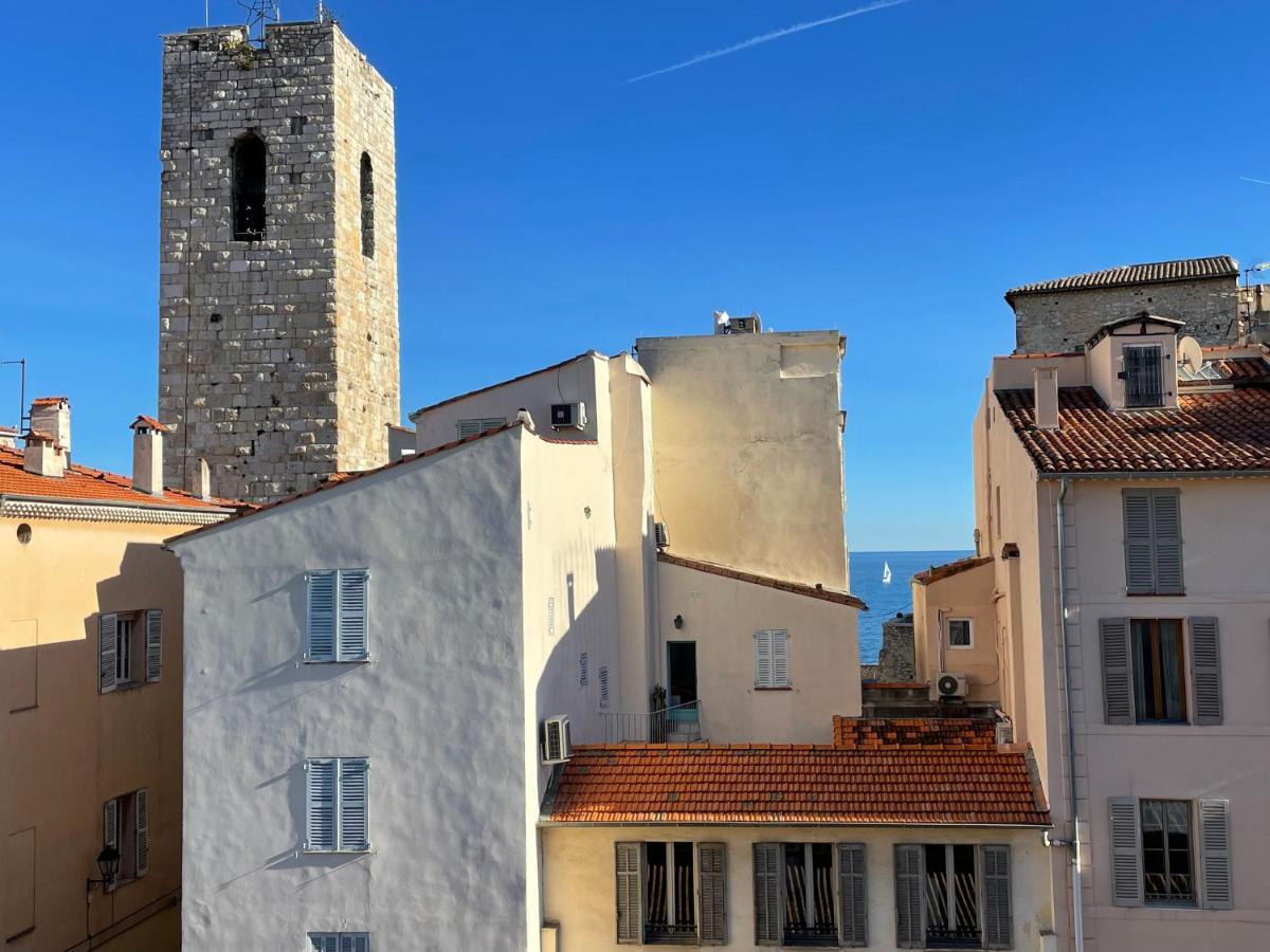 Nice Renting - Massena - Loft - Heart Of Vieil Antibes - The Market With Sea View ภายนอก รูปภาพ
