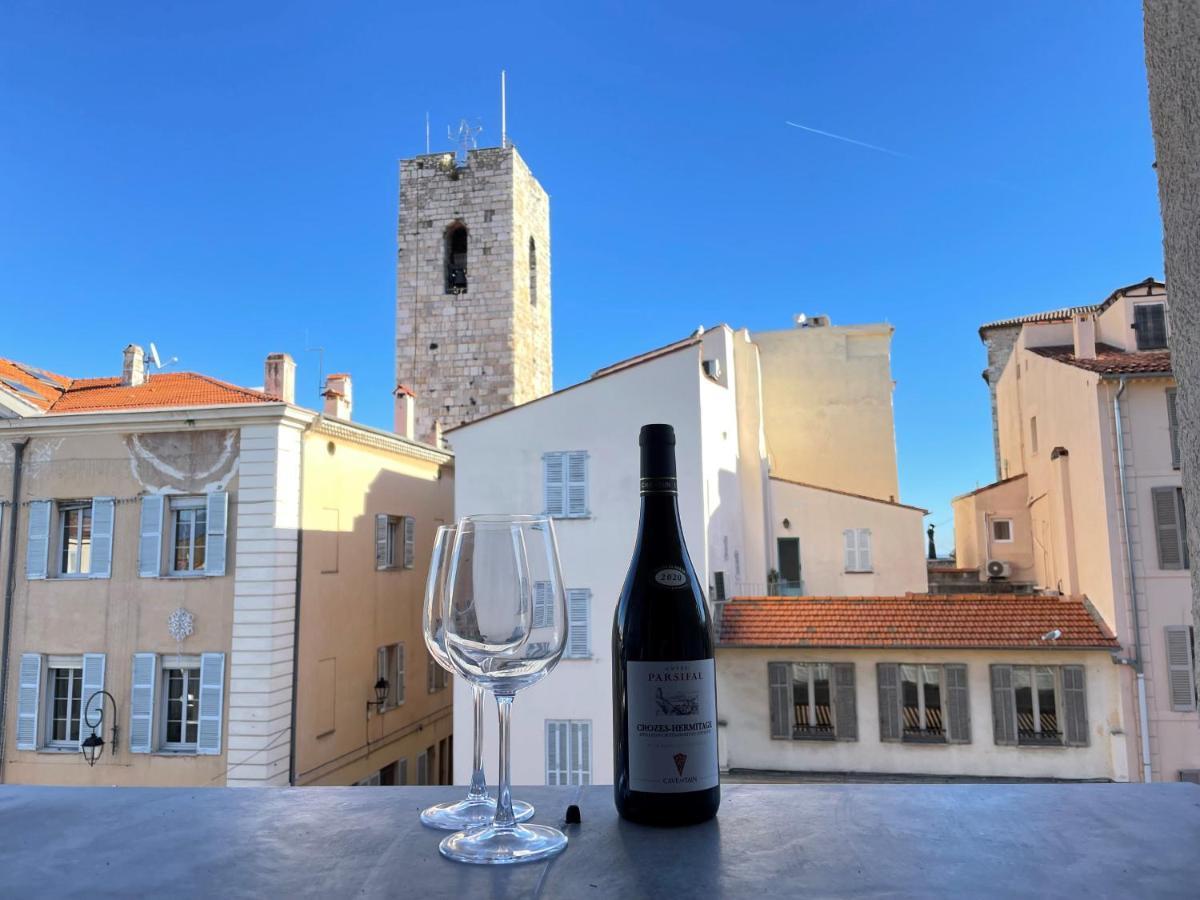 Nice Renting - Massena - Loft - Heart Of Vieil Antibes - The Market With Sea View ภายนอก รูปภาพ